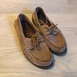 Sperry Top-Sider Leather Boat Shoes Size 10.5
